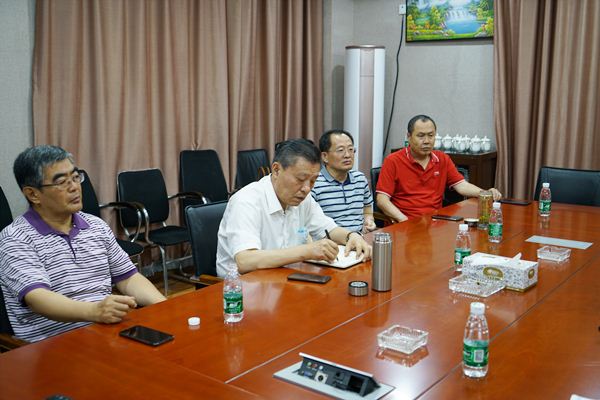 区政协主席张昭森到乐鱼app官方在线入口集团调研